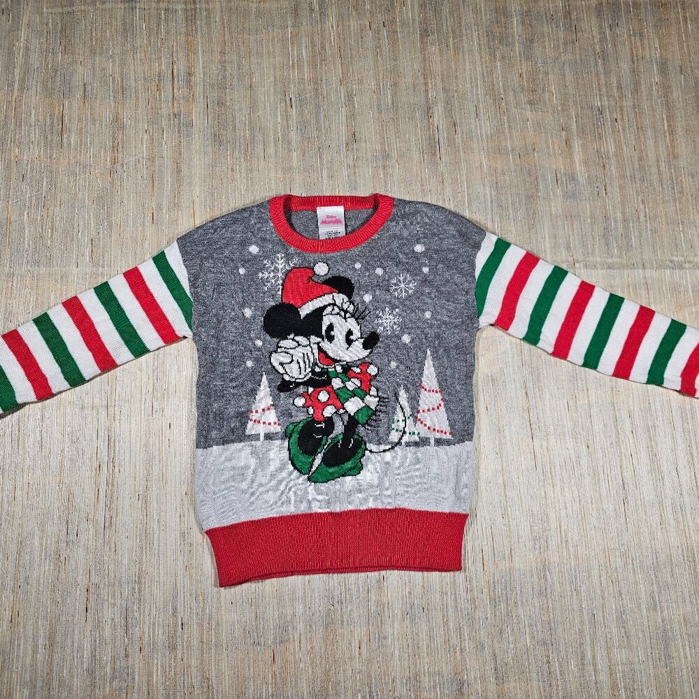 Disney Junior Minnie Mouse Sweater Size 3T